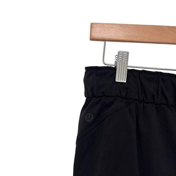 Lululemon Black Keep Moving Crop Pants Sz 10 - Picture 4 of 4